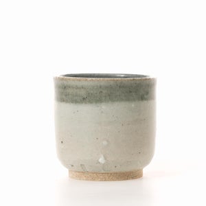 丸湯呑 呉須鉄皮鯨 0292