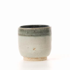 丸湯呑 呉須鉄皮鯨 0308