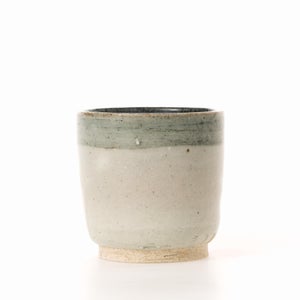 丸湯呑 呉須鉄皮鯨 0310