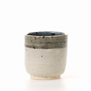 丸湯呑 呉須鉄皮鯨 0283