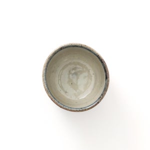 丸湯呑 呉須鉄皮鯨 0305