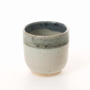 丸湯呑 呉須鉄皮鯨 0306