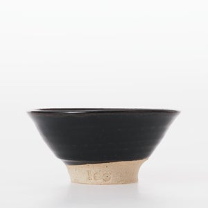 伊賀 飯碗 黒飴 0555