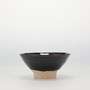 伊賀 飯碗 黒飴 0570