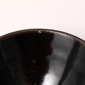 伊賀 飯碗 黒飴 0538