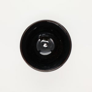 伊賀 飯碗 黒飴 0578