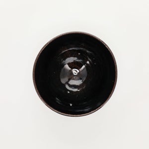 伊賀 飯碗 黒飴 0596