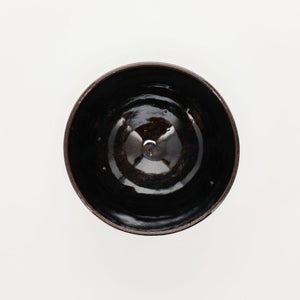 伊賀 飯碗 黒飴 0597