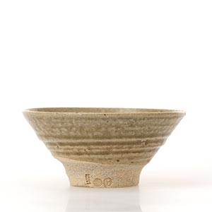 伊賀 飯碗 松灰 0180