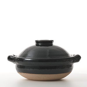 伊賀 布袋鍋 中 黒飴 0079