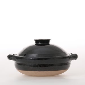 伊賀 布袋鍋 中 黒飴 0095