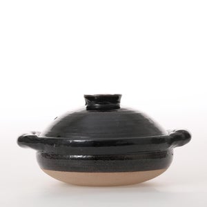 伊賀 布袋鍋 中 黒飴 0096