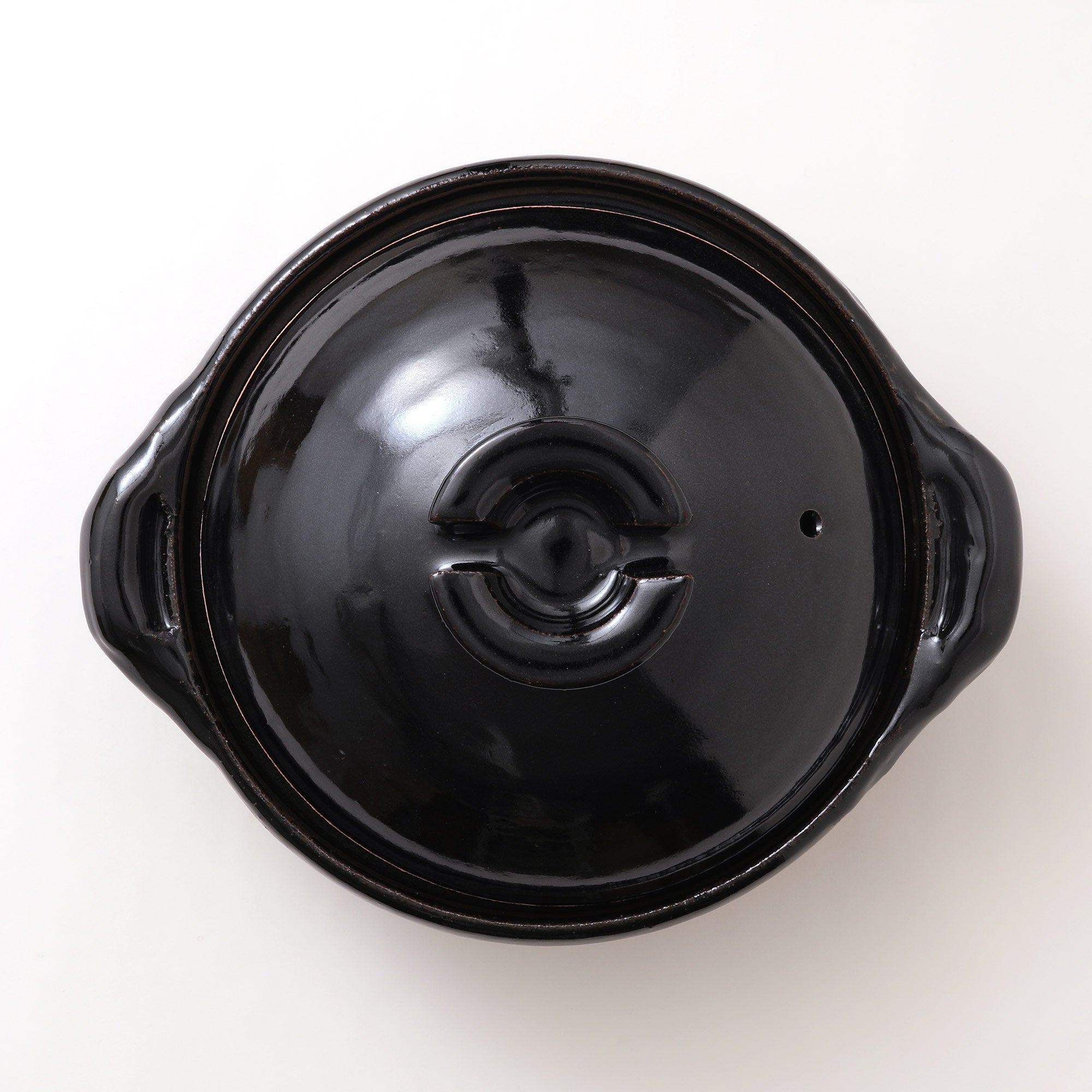 伊賀 布袋鍋 中 黒飴 0079