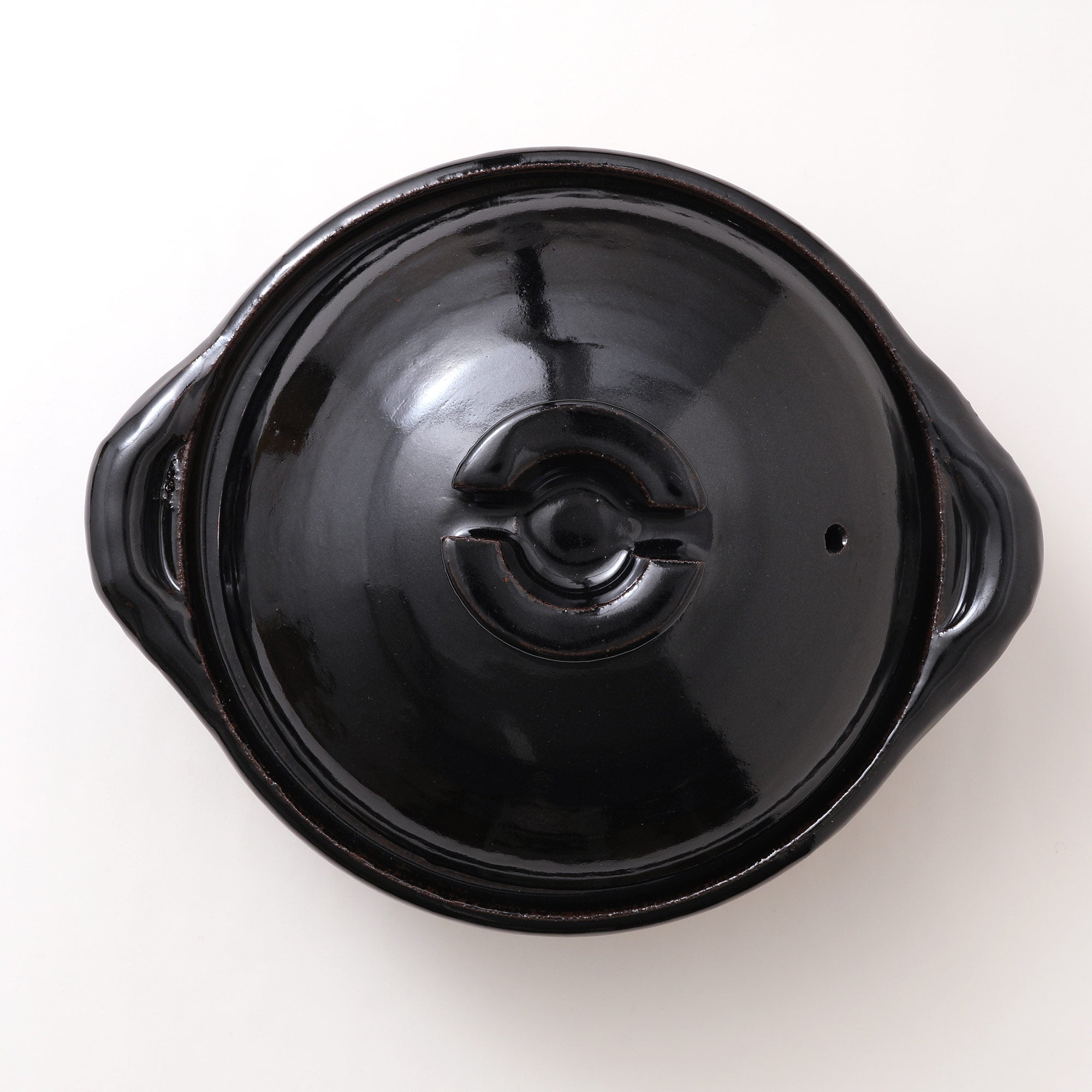 伊賀 布袋鍋 中 黒飴 0086