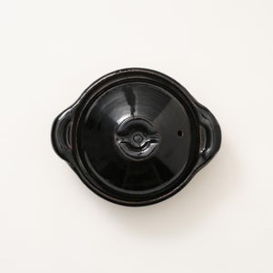 伊賀 布袋鍋 小 黒飴 0260