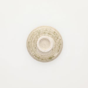 伊賀 玉縁手塩皿 松灰 0043