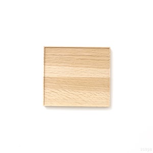 折敷 四切 木地 0214