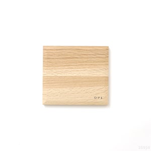 折敷 四切 木地 0214