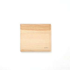 折敷 四切 胡桃油 0594