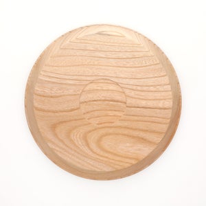 山茶盆 ケヤキ 0754