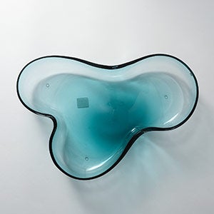 Aalto ボウル 380×80mm シーブルー 0036