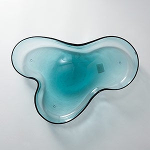 Aalto ボウル 380×80mm シーブルー 0047