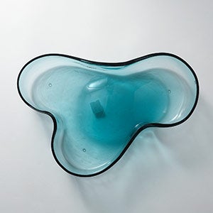 Aalto ボウル 380×80mm シーブルー 0053