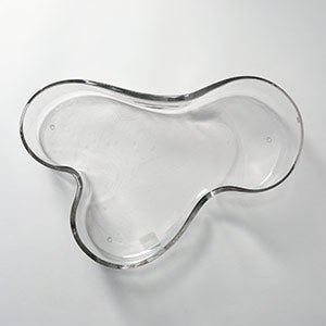 Aalto ボウル 380×80mm スモーキークリア 0046