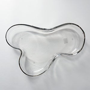 Aalto ボウル 380×80mm スモーキークリア 0067