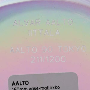 Aalto ベース160mm Aalto 90 Tokyo 0211