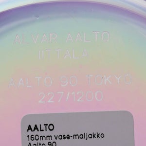 Aalto ベース160mm Aalto 90 Tokyo 0227