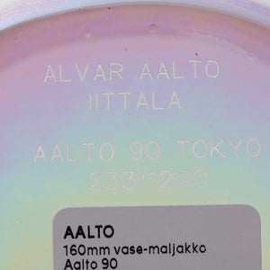 Aalto ベース160mm Aalto 90 Tokyo 0233