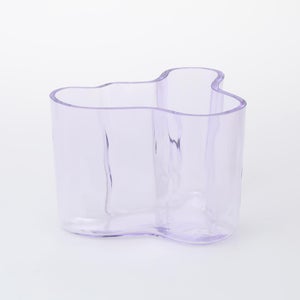 Aalto vase 140mm ライトライラック 木型 0067