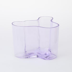 Aalto vase 140mm ライトライラック 木型 0096