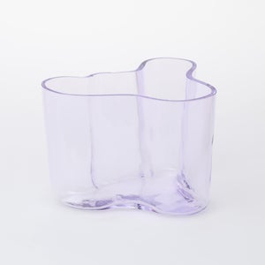 Aalto vase 140mm ライトライラック 木型 0116