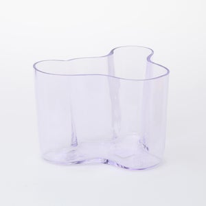 Aalto vase 140mm ライトライラック 木型 0123