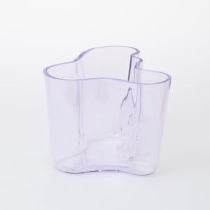 Aalto vase 140mm ライトライラック 木型 0078