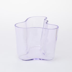 Aalto vase 140mm ライトライラック 木型 0092
