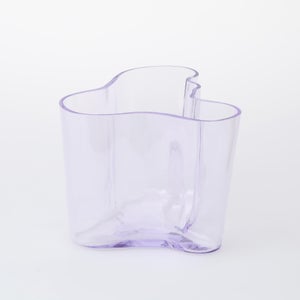 Aalto vase 140mm ライトライラック 木型 0095