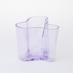 Aalto vase 140mm ライトライラック 木型 0096