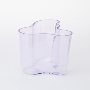 Aalto vase 140mm ライトライラック 木型 0103