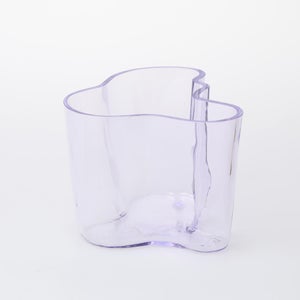 Aalto vase 140mm ライトライラック 木型 0112