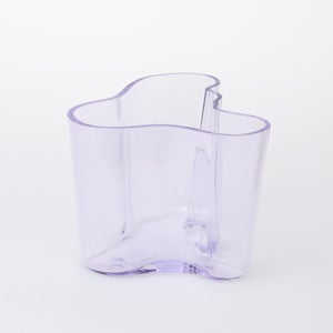 Aalto vase 140mm ライトライラック 木型 0116