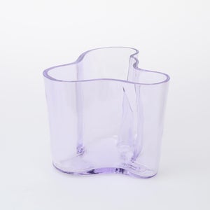 Aalto vase 140mm ライトライラック 木型 0132