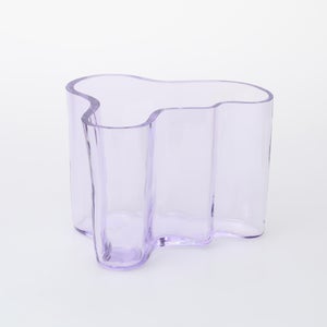 Aalto vase 140mm ライトライラック 木型 0064