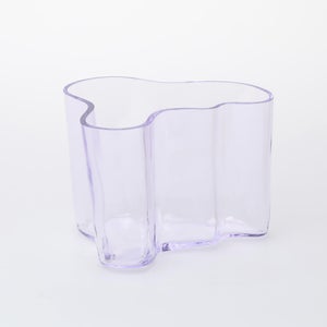 Aalto vase 140mm ライトライラック 木型 0066