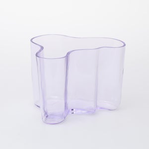 Aalto vase 140mm ライトライラック 木型 0073