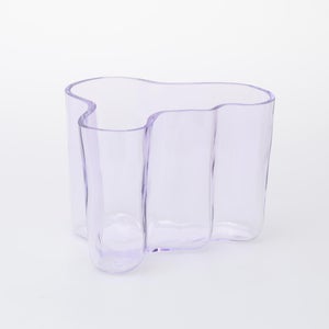 Aalto vase 140mm ライトライラック 木型 0078