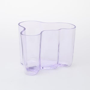 Aalto vase 140mm ライトライラック 木型 0087