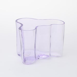 Aalto vase 140mm ライトライラック 木型 0088